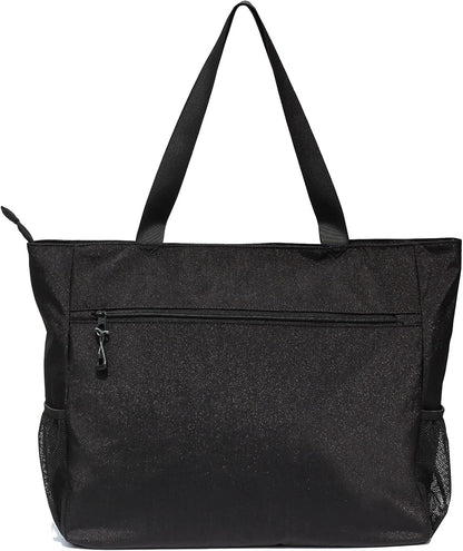 LARGE BEACH BAG Water Resistant Lightweight 20 Inch Women Oversize Tote Bag for Gym Beach Travel Pool Yoga Nurse