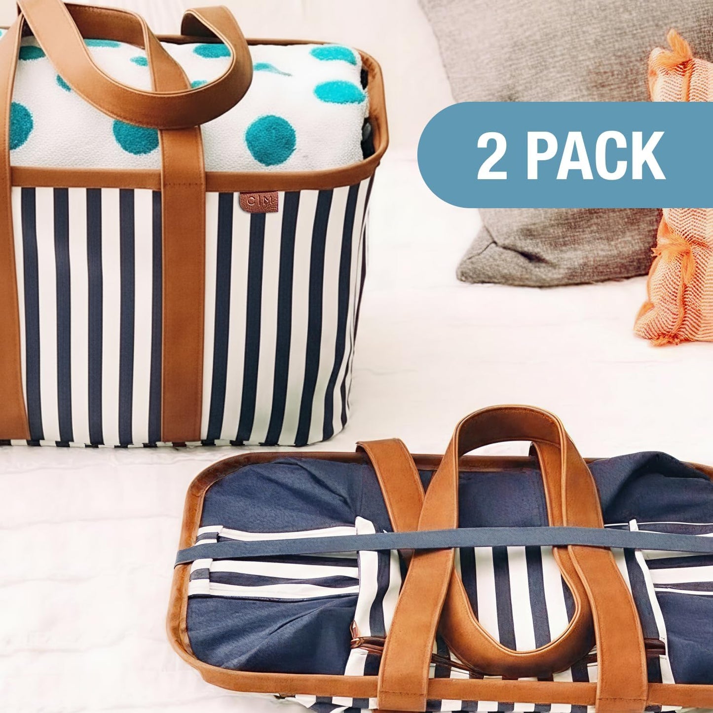 Ecobasket Reusable Grocery Tote - Collapsible Storage Shopping Organizer - Heavy Duty Utility Bag Home