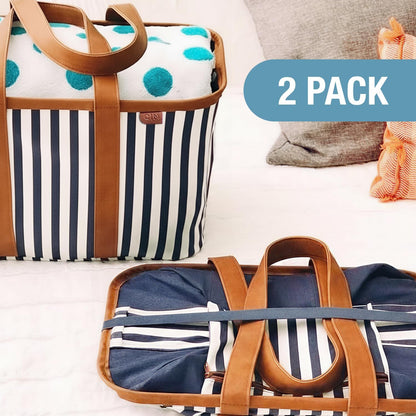 Ecobasket Reusable Grocery Tote - Collapsible Storage Shopping Organizer - Heavy Duty Utility Bag Home