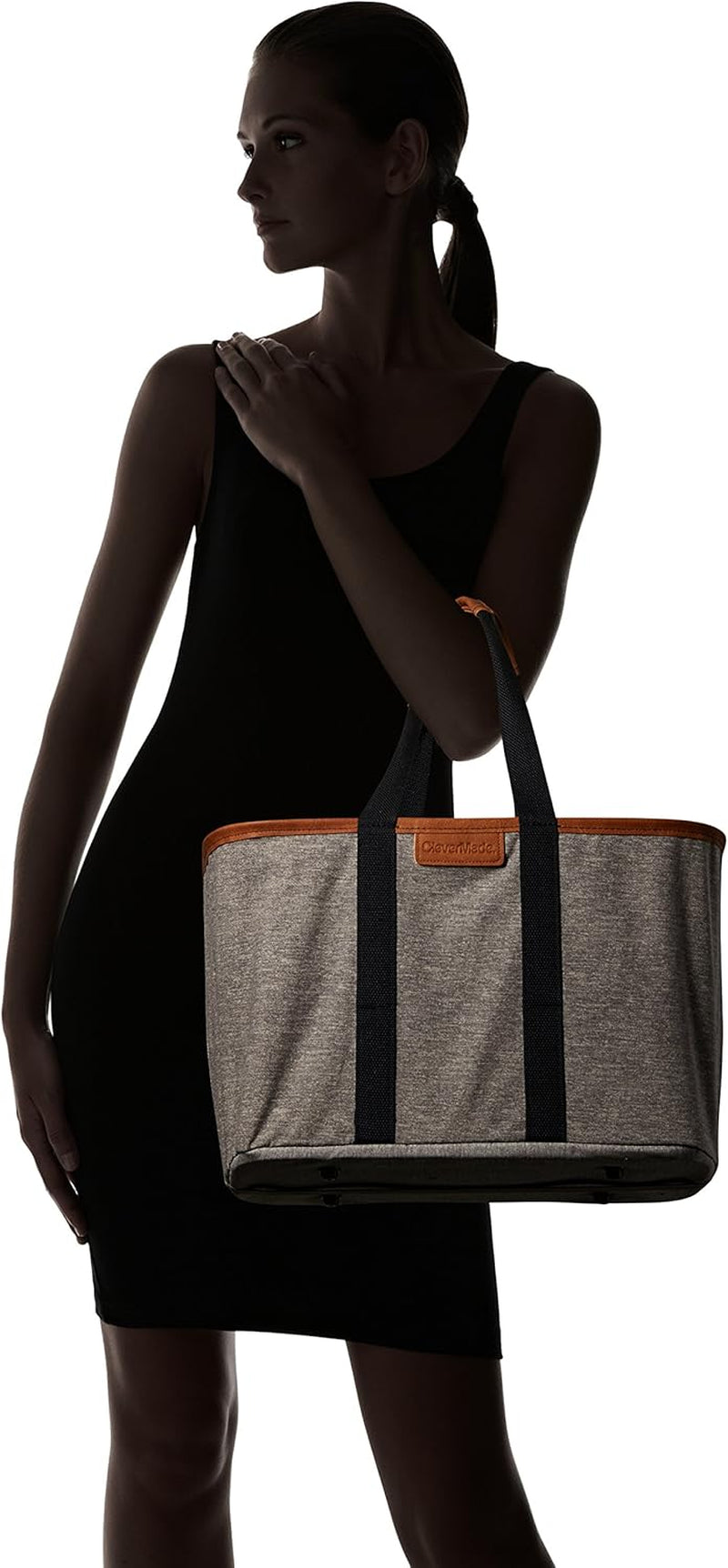 Ecobasket Reusable Grocery Tote - Collapsible Storage Shopping Organizer - Heavy Duty Utility Bag Home