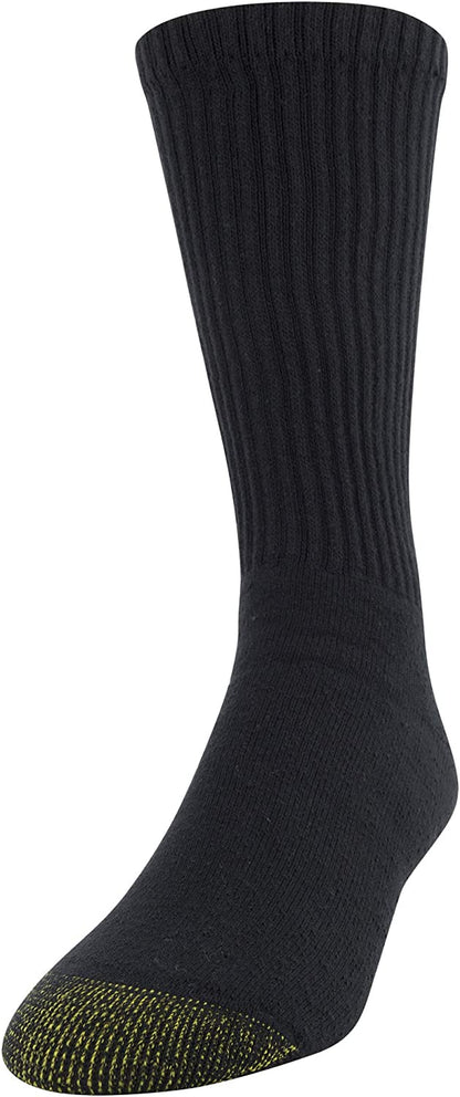 Men'S 656S Cotton Crew Athletic Socks (Multipack)