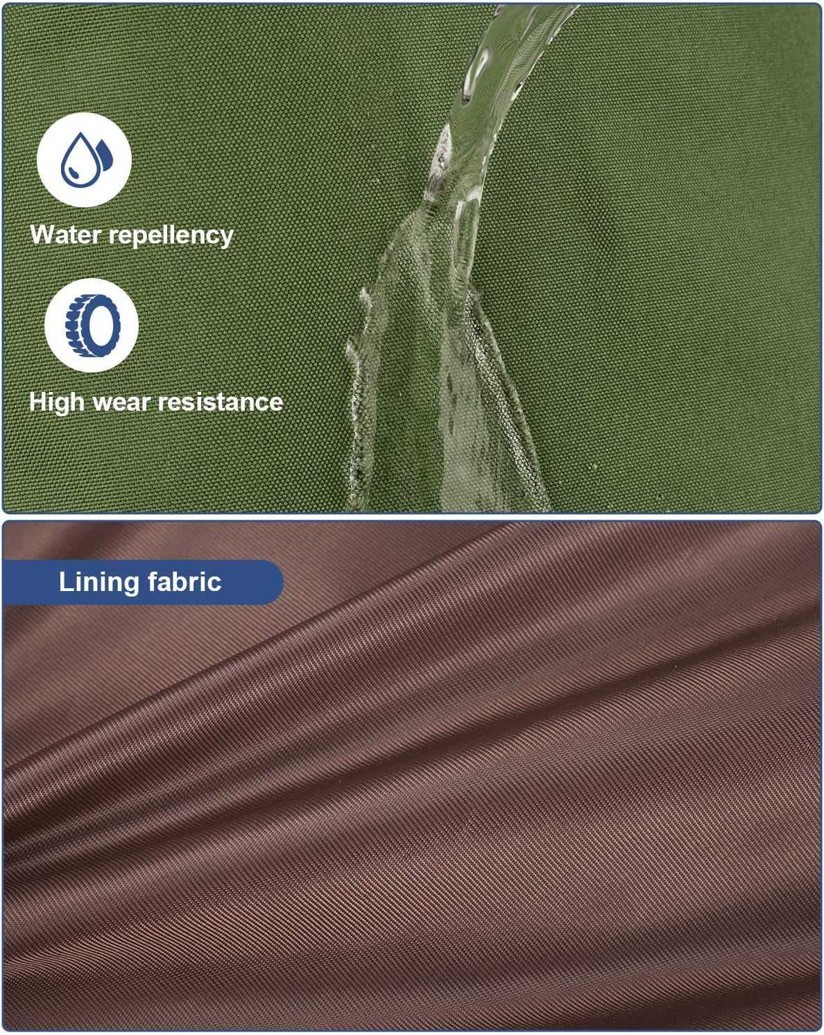 Drawstring Backpack Gym Drawstring Bag Sports for Men Women All Army Green